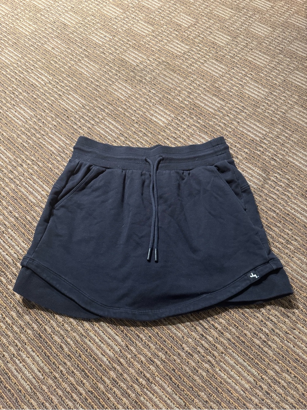 JoyLab Black Drawstring Mini Skort